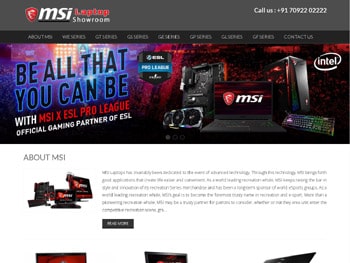 msi laptop showroom chennai